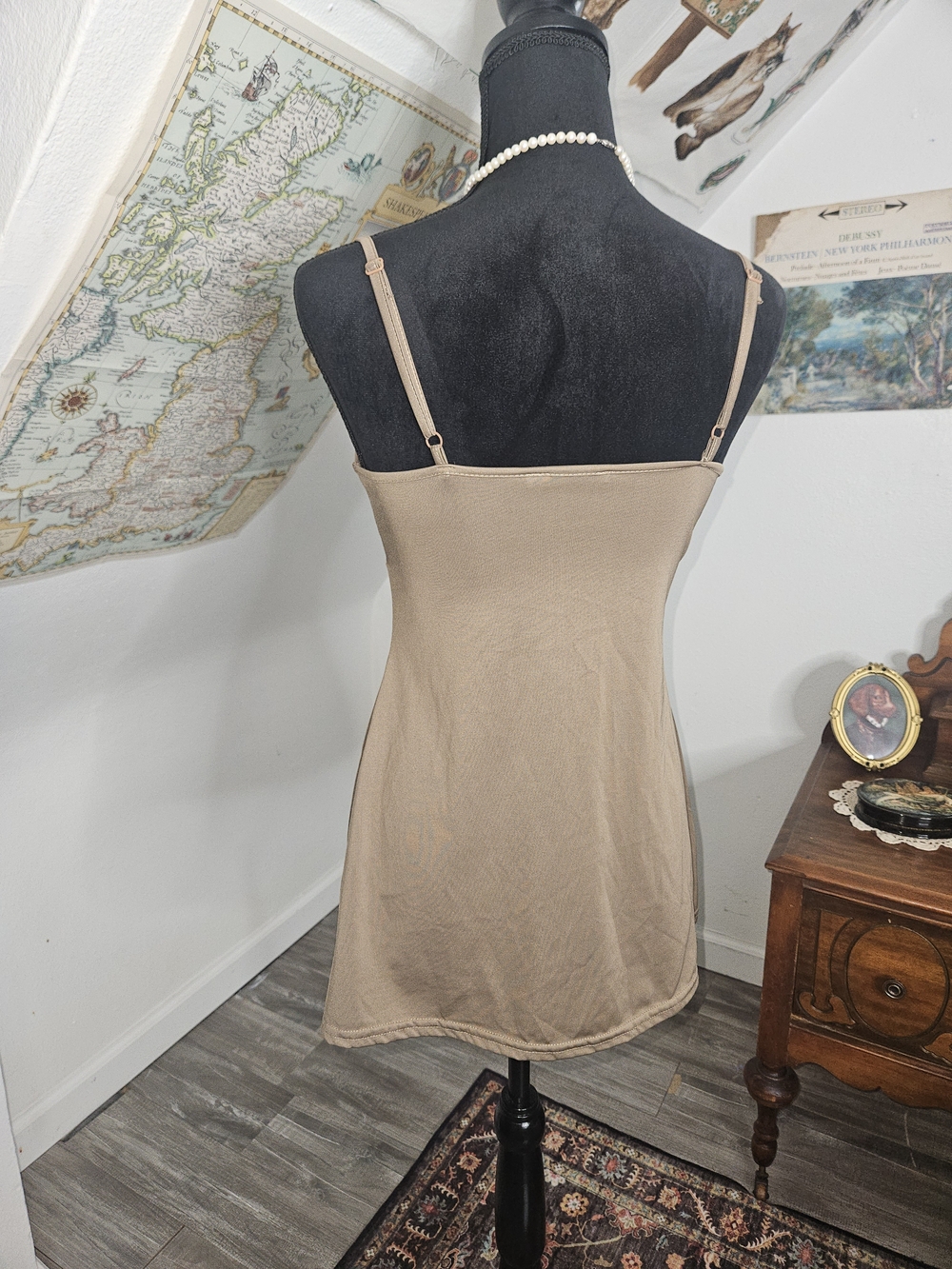 Brown Boho Tank Top - Picture 3 of 4